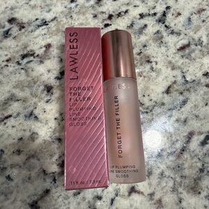 LAWLESS Forget The Filler Lip Plumping Gloss - Rosy Outlook